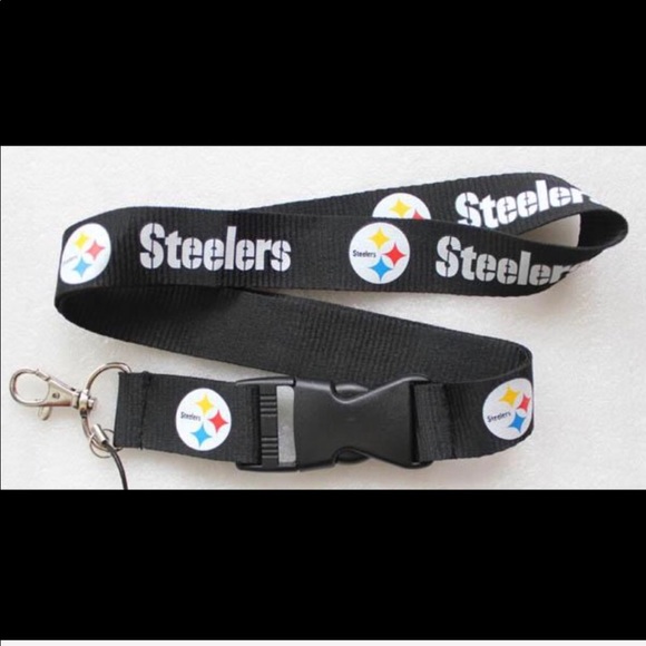 TWO (2) Pittsburgh Steelers Lanyards/Keychains - Picture 6 of 8